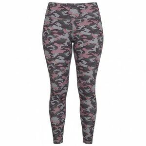 PLUS SIZE Athleta Camouflage 7/8 Grey Pink Leggings  Size - 2X
